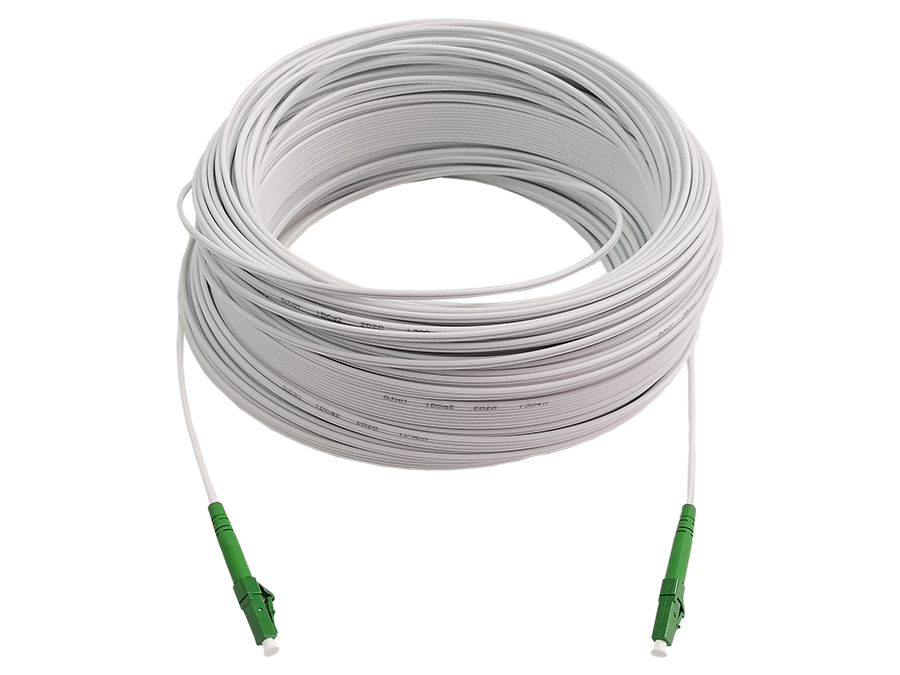 Linkbasic Fibre Outdoor Drop Cable 90M LC-LC APC 1Core