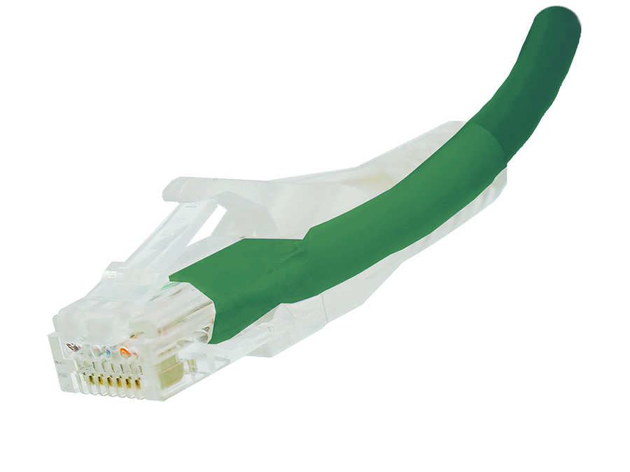 Linkbasic 1 Metre UTP Cat6 Flylead Green