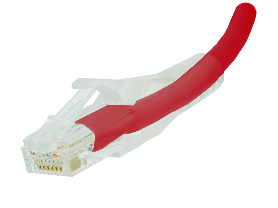 Linkbasic 1 Metre UTP Cat6 Flylead Red