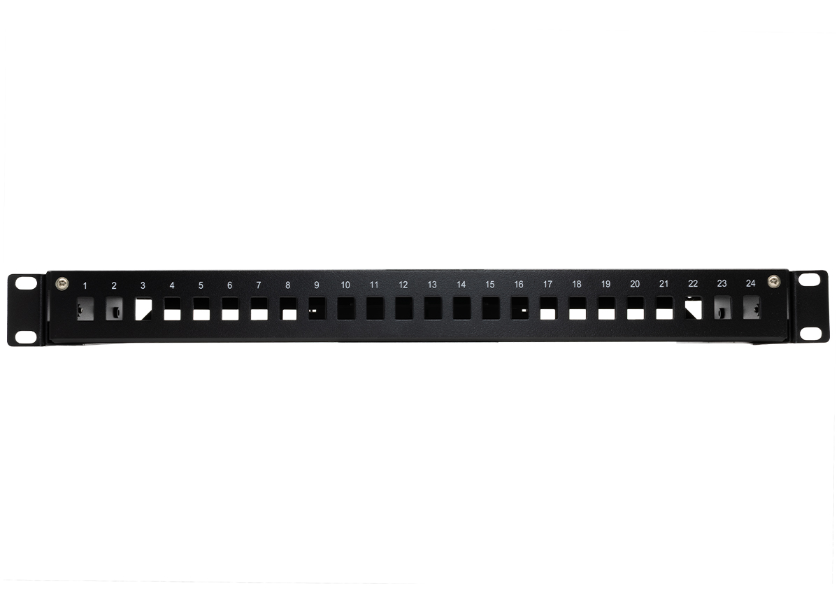 Linkbasic 24 Port Fibre Sliding Patch Panel Blank