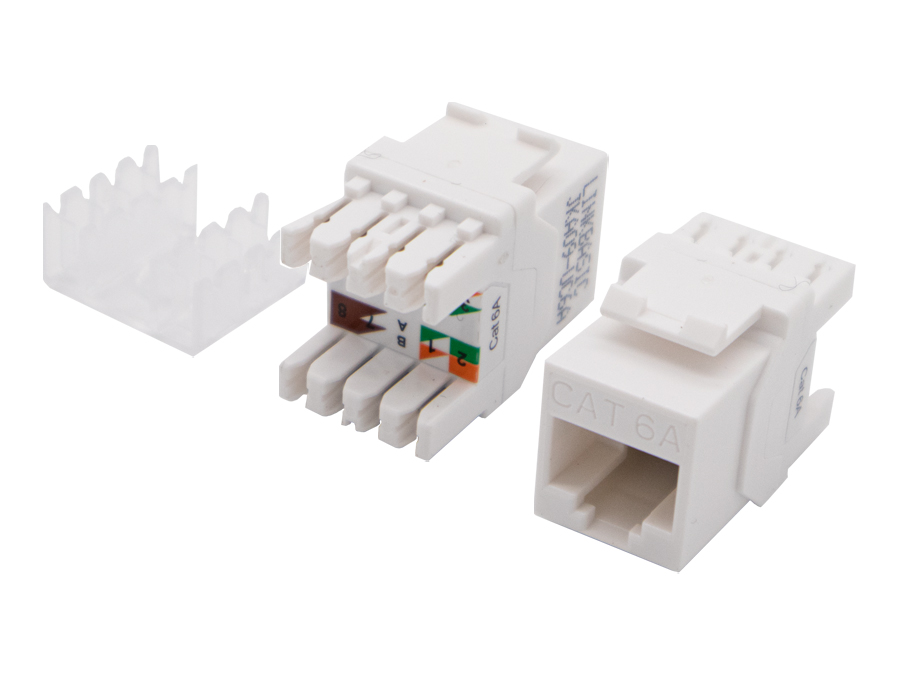 Linkbasic Cat6a UTP Keystone Jack