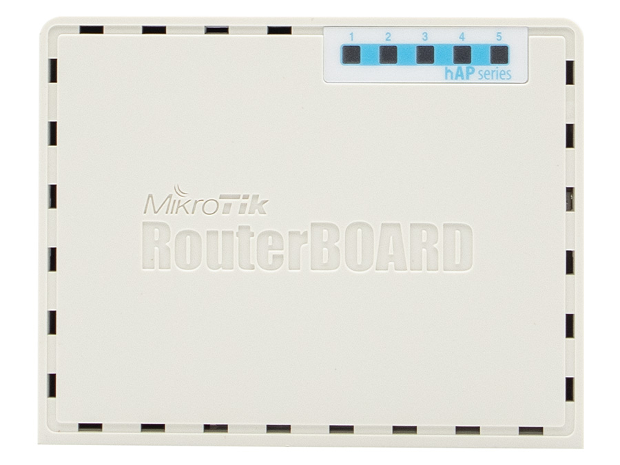 MikroTik hAP 5 Port Ethernet 300Mbps WiFi 4 Router