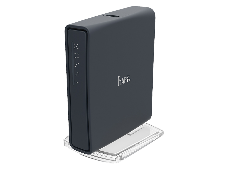 MikroTik hAP ac Lite Tower 5 Port Ethernet 750Mbps WiFi 5 Router