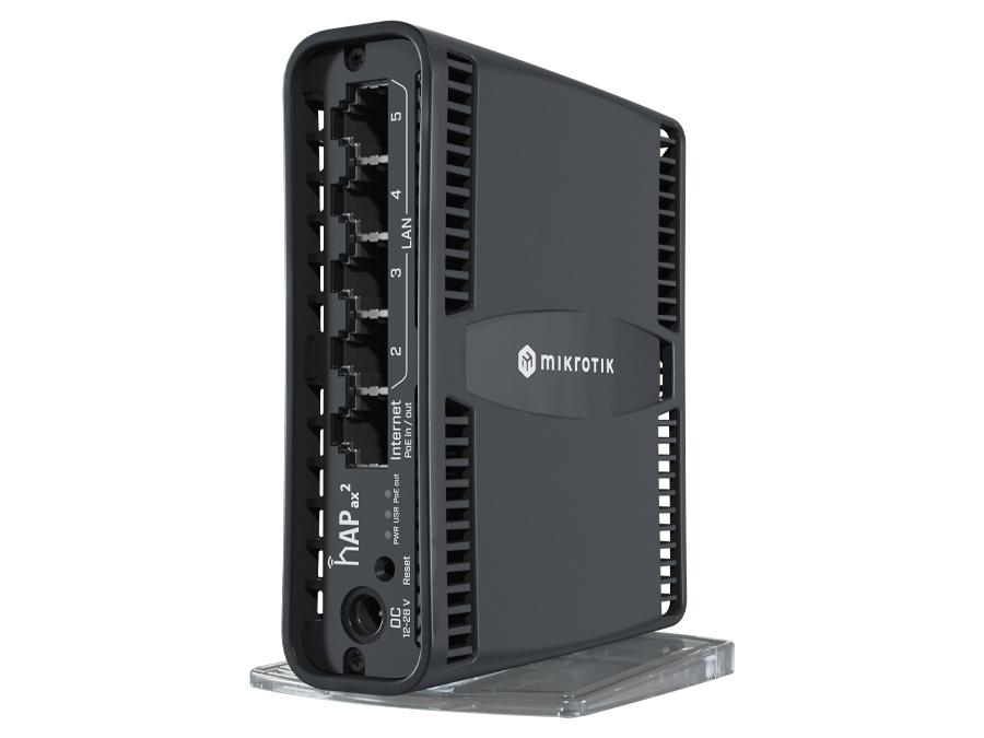 MikroTik hAP ax2 5 Port Gigabit 1800Mbps WiFi 6 Router
