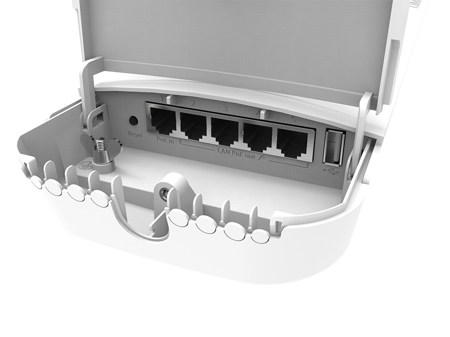 MikroTik OmniTIK 5ac 7.5dBi PoE Outdoor WiFi Omni AP