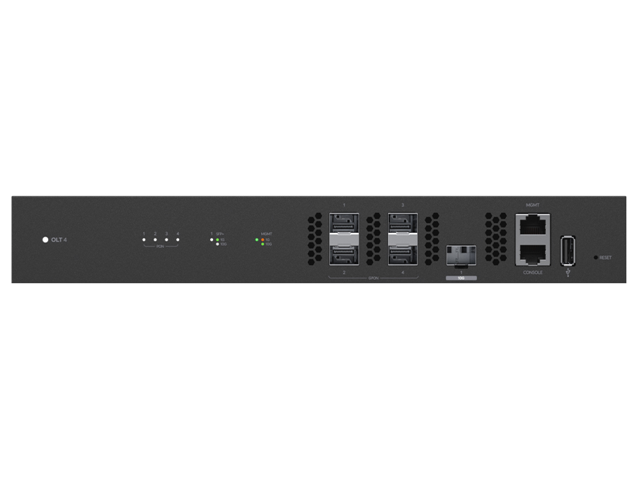 Ubiquiti UISP Fiber GPON OLT 4 PON Ports 1SFP+