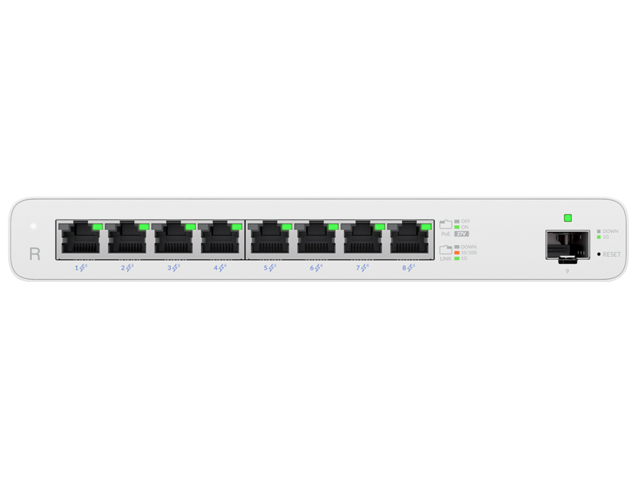 Ubiquiti UISP Router 8 Port Gigabit PoE 110W 1SFP