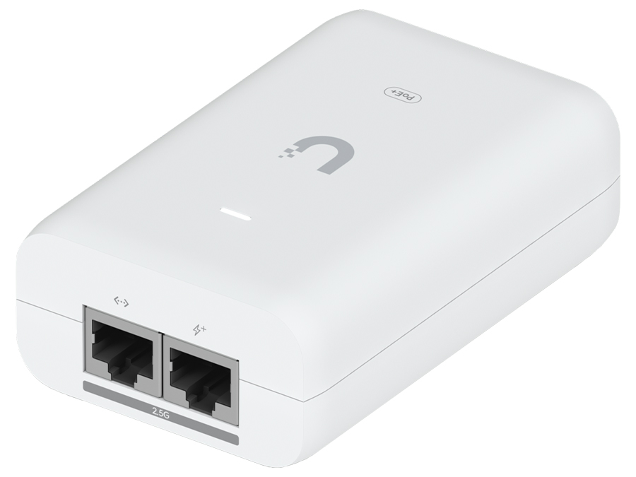 Ubiquiti 2.5Gbps 48V 30W PoE Adapter with No Cable