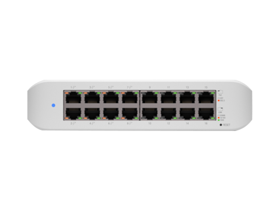 Ubiquiti UniFi Switch Lite 16 Port Gigabit 8PoE 45W