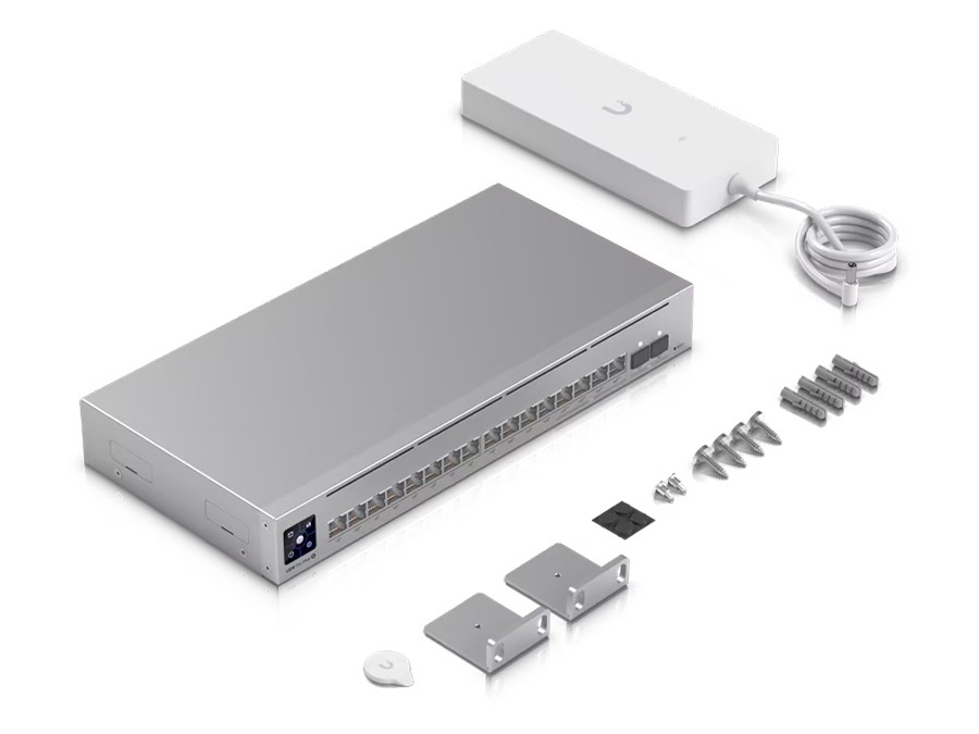 Ubiquiti UniFi Pro Max Switch 16 with 12 PoE 4x 2.5Gbps PoE++ 180W