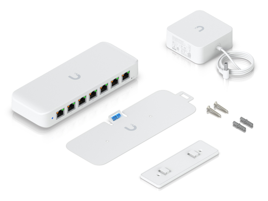 Ubiquiti UniFi Switch Ultra 8 Port Gigabit 1PoE Input 7 PoE Out 52W