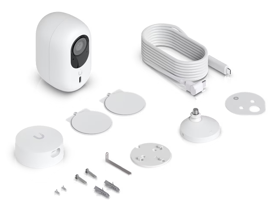 Ubiquiti UniFi Protect G6 Instant 8MP White WiFi 5 IP Camera